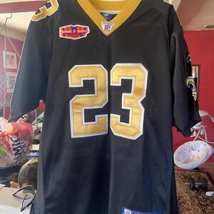 NFL Saints Black and Gold Football Jersey
